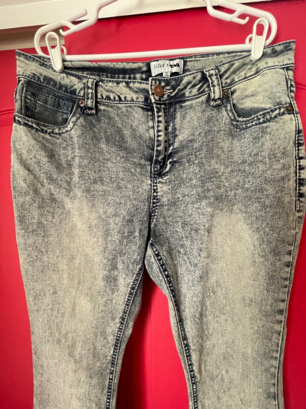 ACID WASH JEANS - Picture 5 of 10